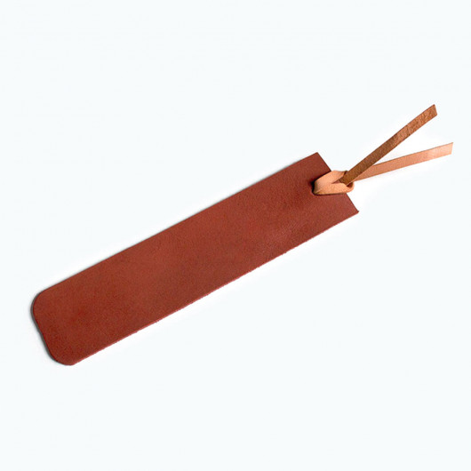 Leather Bookmark Artisan Tan